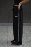 Side Stripe Wide Leg Joggers