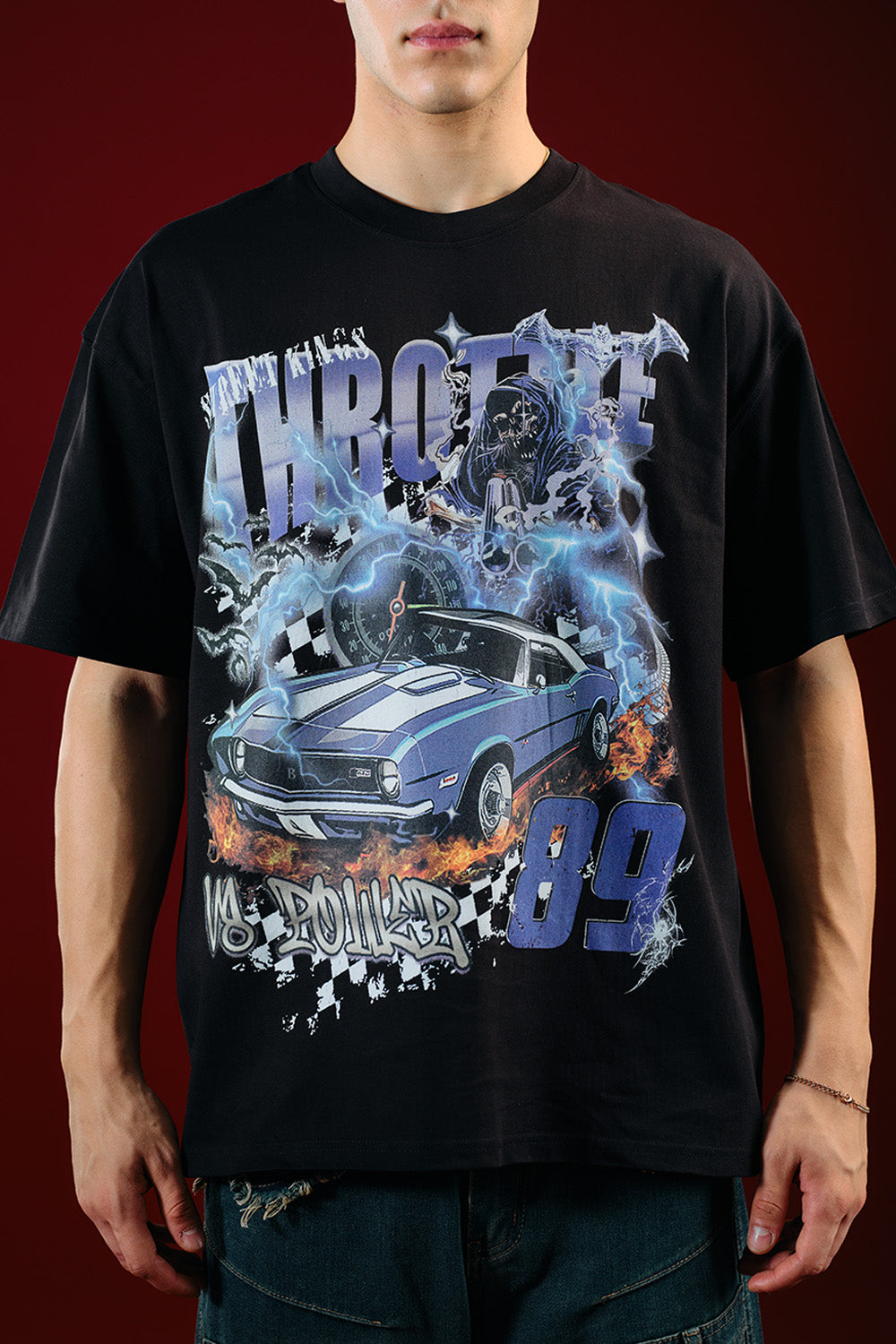 Throttle 89 Oversized T-shirt