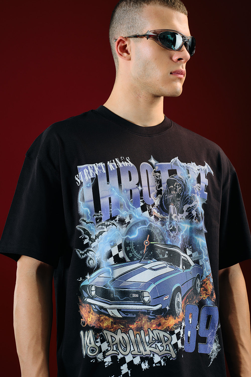 Throttle 89 Oversized T-shirt