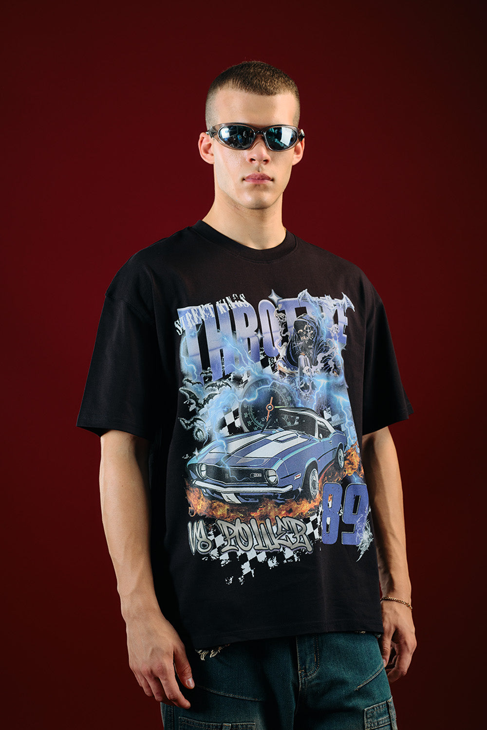 Throttle 89 Oversized T-shirt