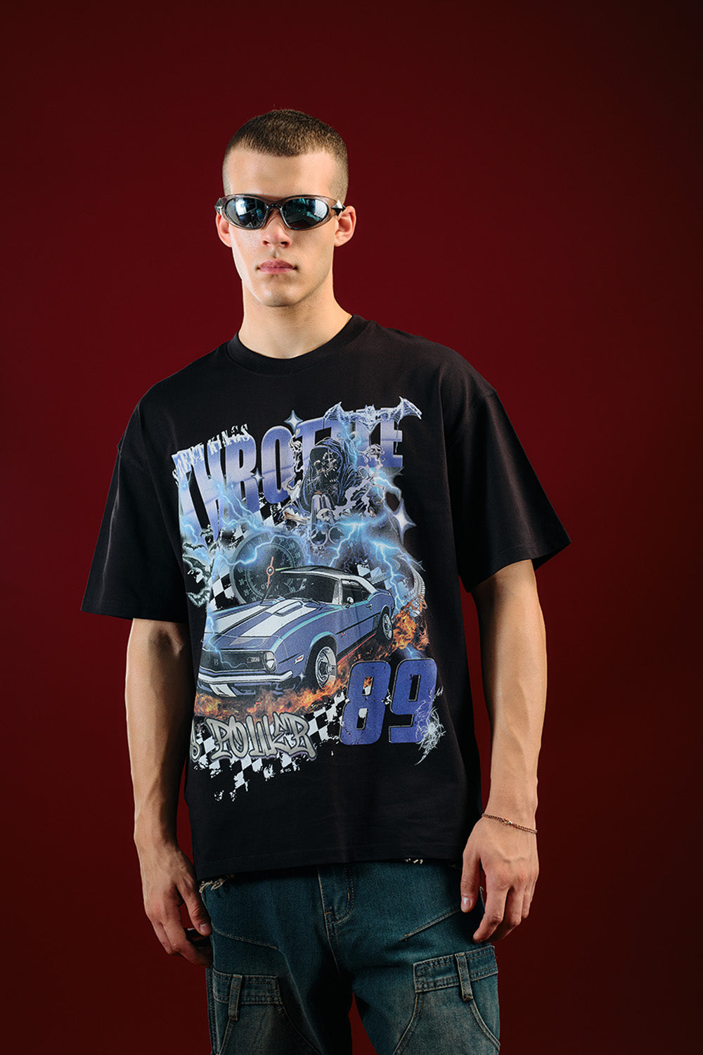 Throttle 89 Oversized T-shirt