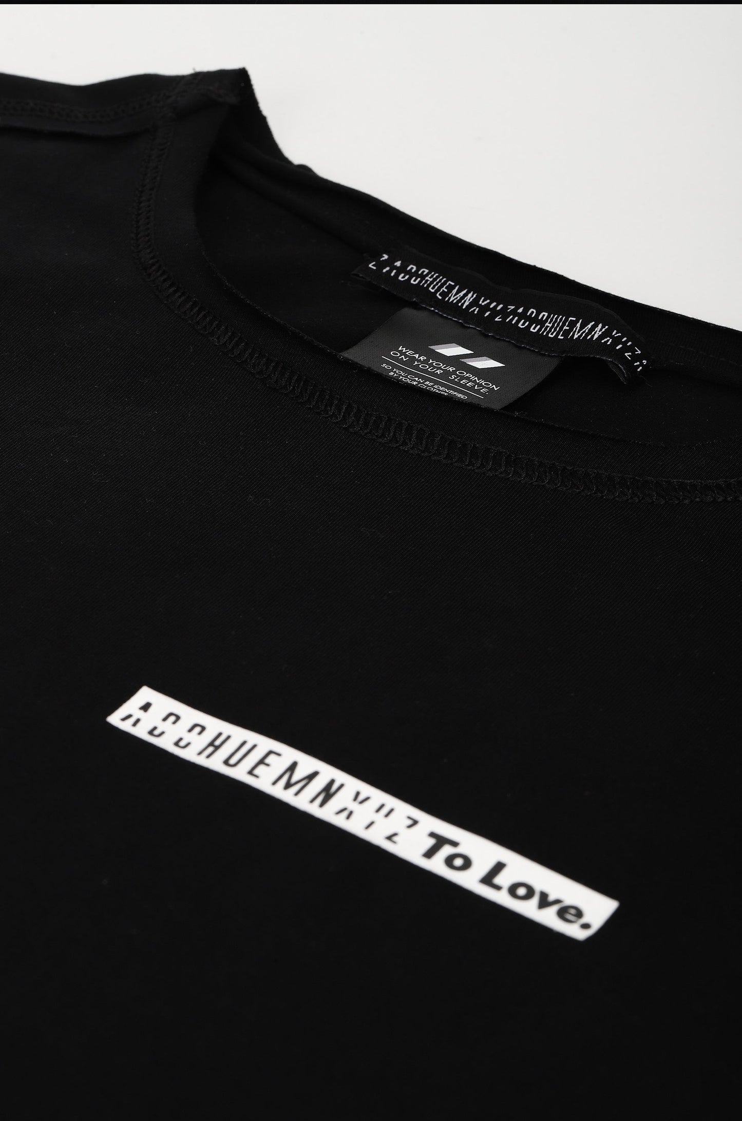 To Love Sleeveless T-shirt (Black)