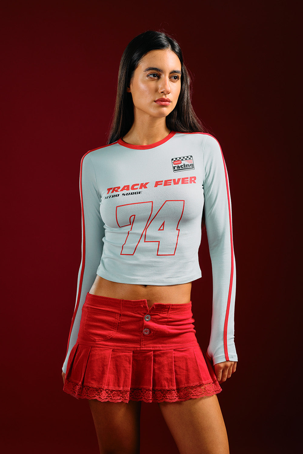 Track Fever Long Sleeve Top