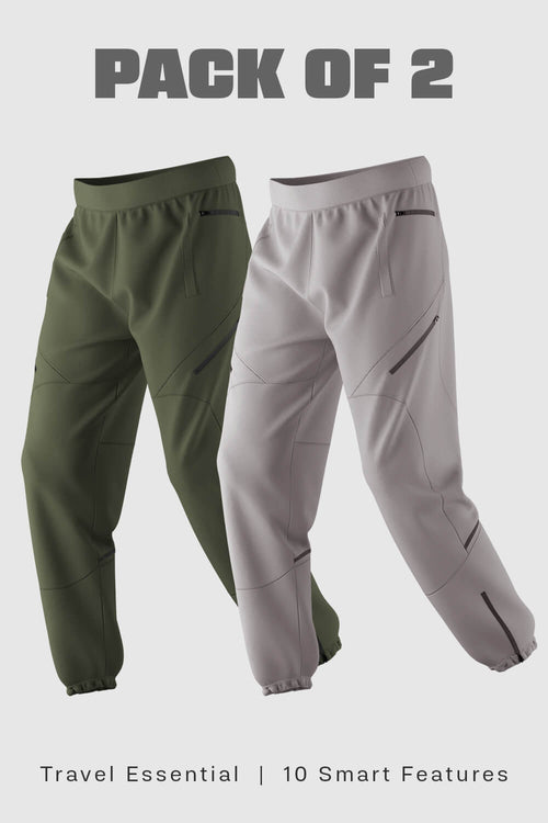 2-Pack - Wanderer - Travel Joggers