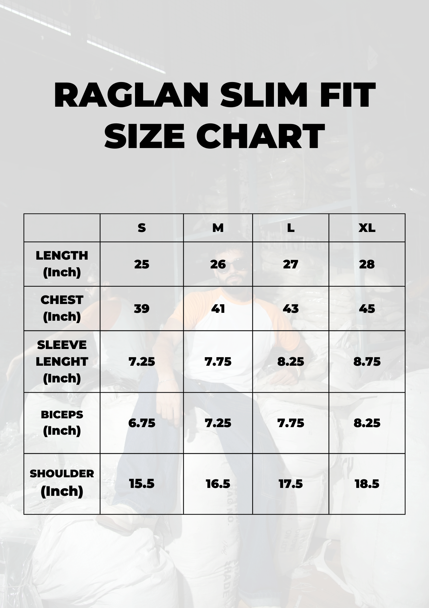 Reverse Raglan Slim Fit T-shirt - Red