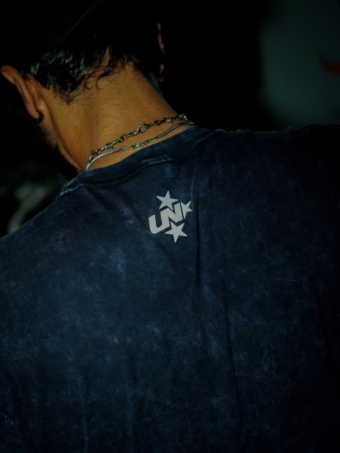 Relaxed Fit Tshirt - Washed Navy