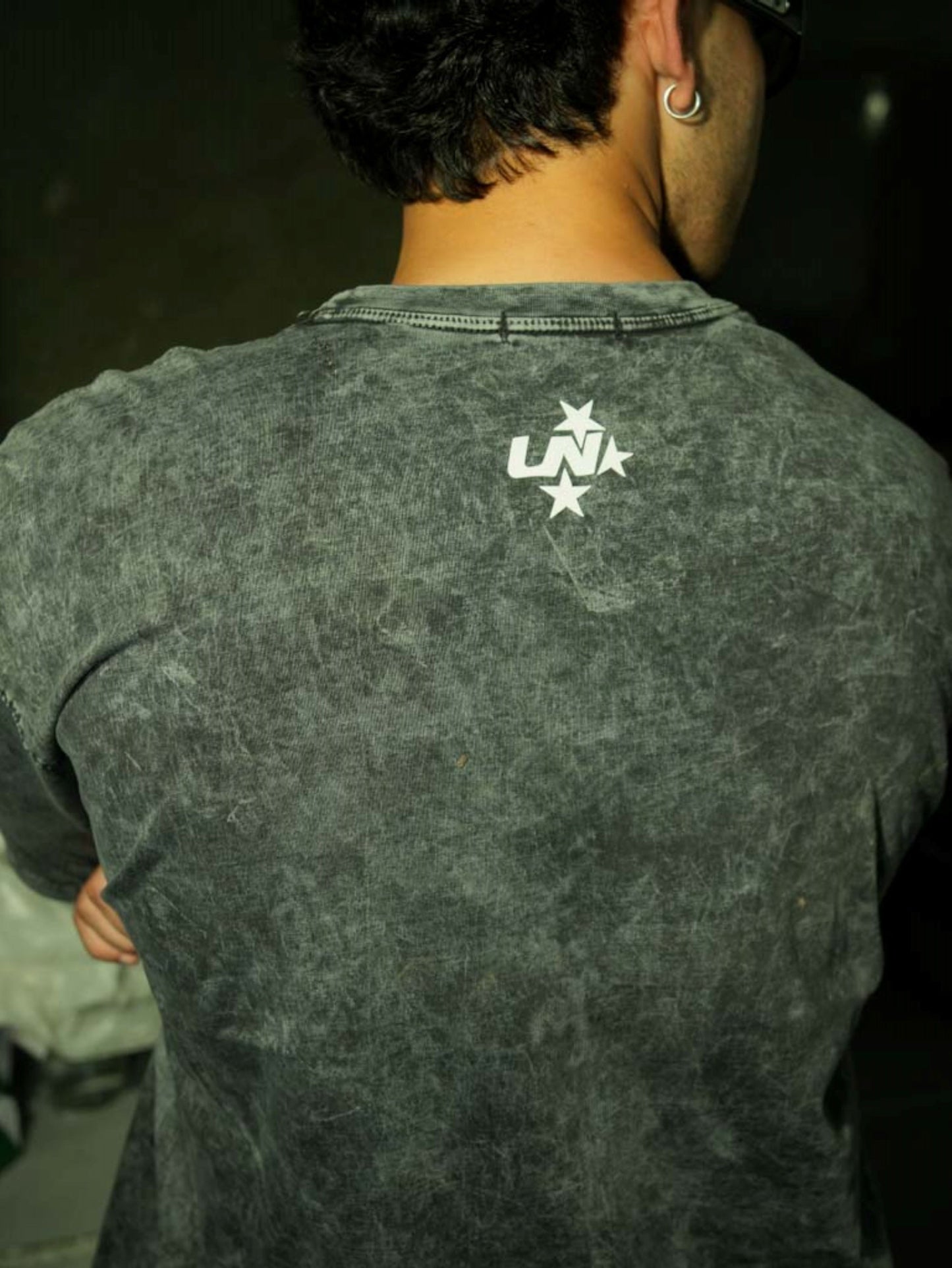 Relaxed Fit Tshirt - Washed Black