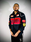 Racing Icon Black Ferrari F1 Vintage Jacket | For True Racers and Motorsport Enthusiasts - Prime Fitz