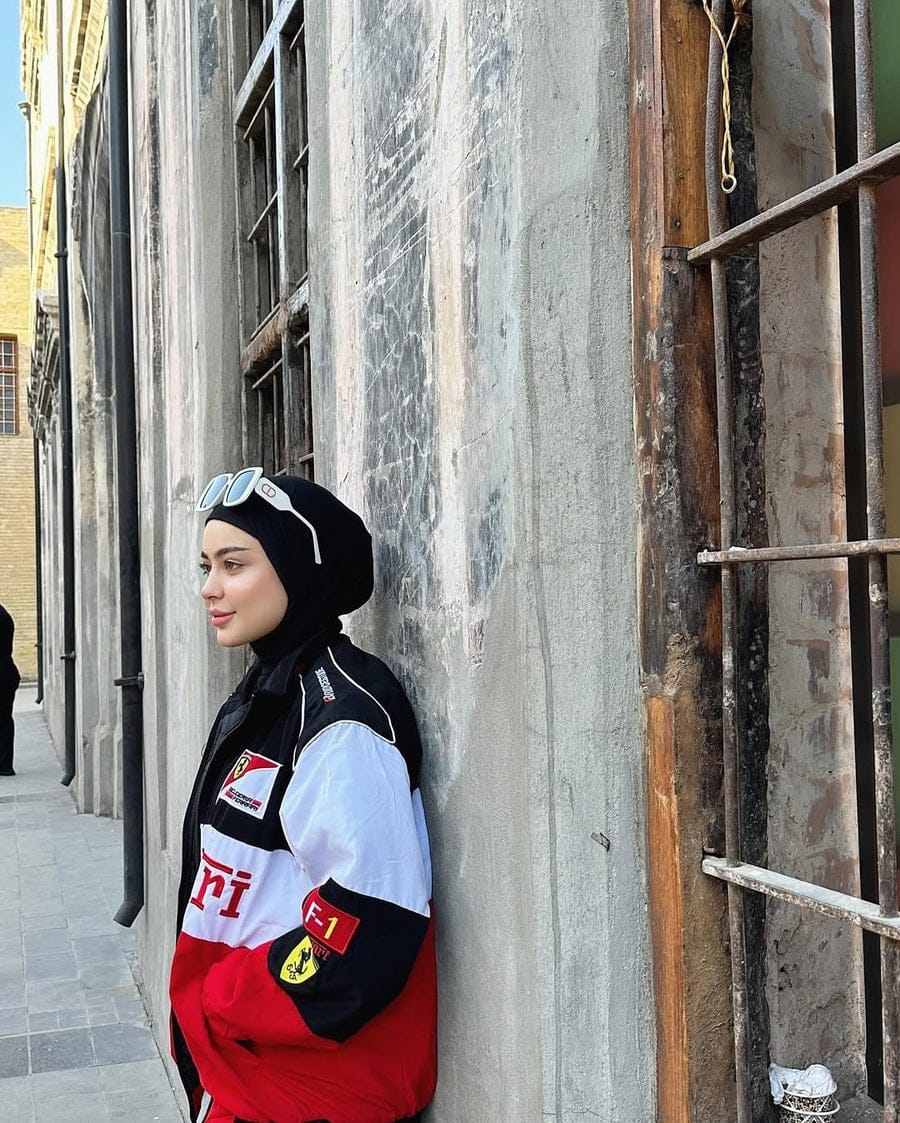 Red & White Ferrari Racing Jacket – Bold F1 Style, Track-Inspired Look - Prime Fitz