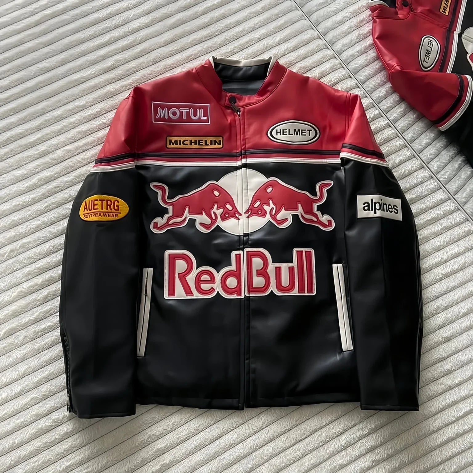 REDBULL RACING LEATHER JACKET - Prime Fitz