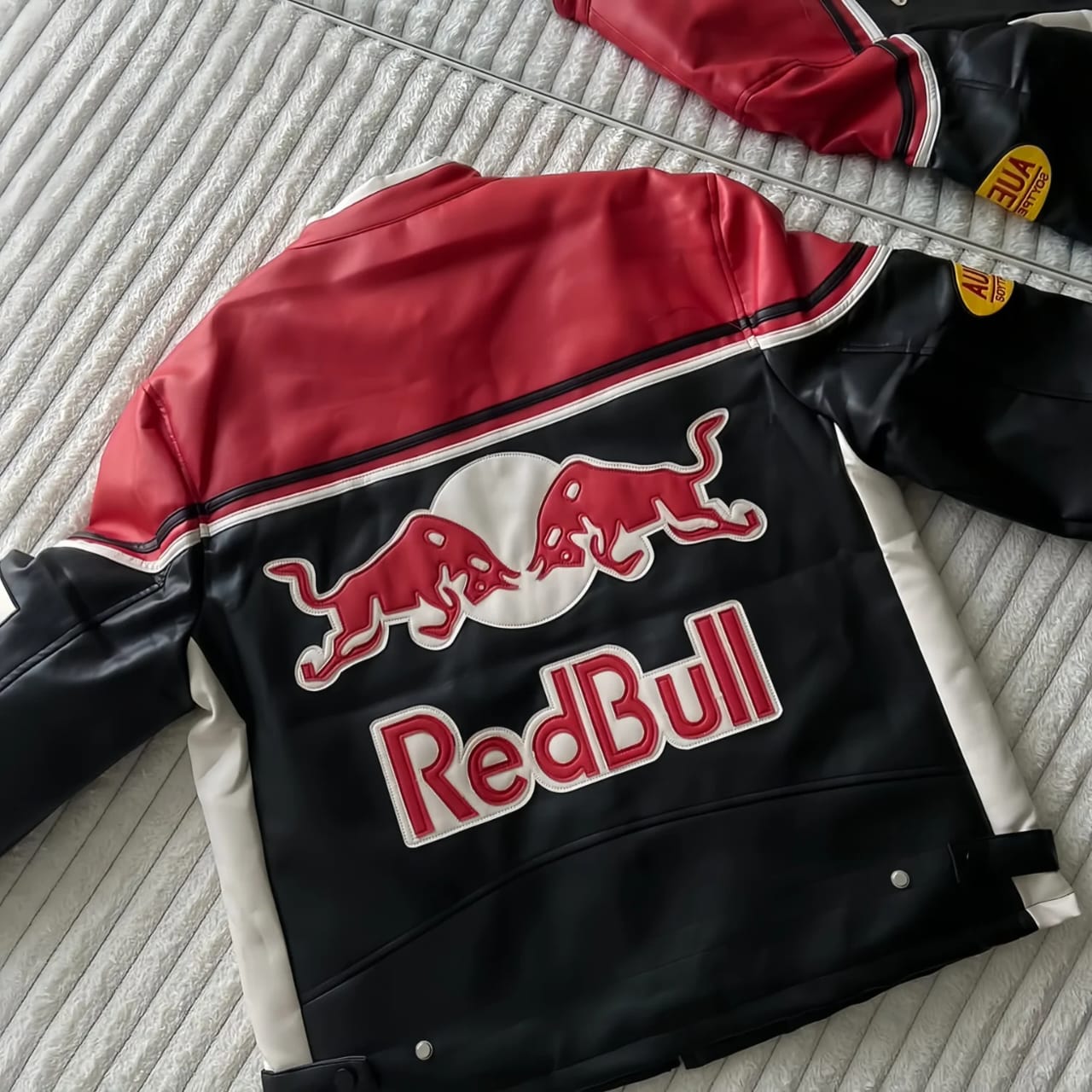 REDBULL RACING LEATHER JACKET - Prime Fitz