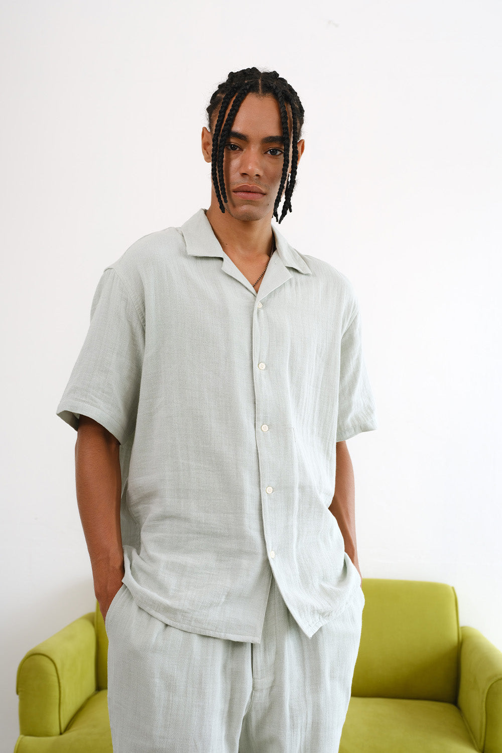 Aqua Cotton Organic Cotton Gauze Pants