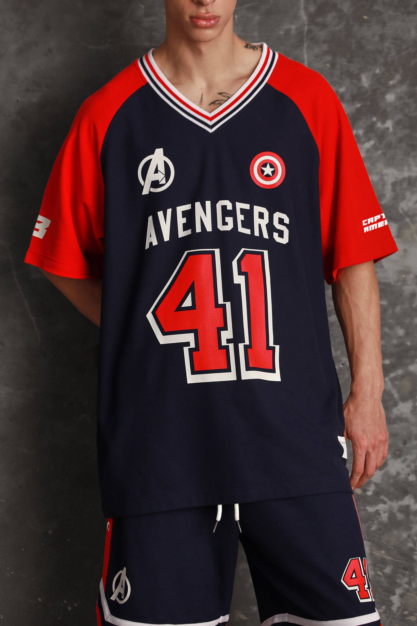 Avengers Oversized Jersey Set