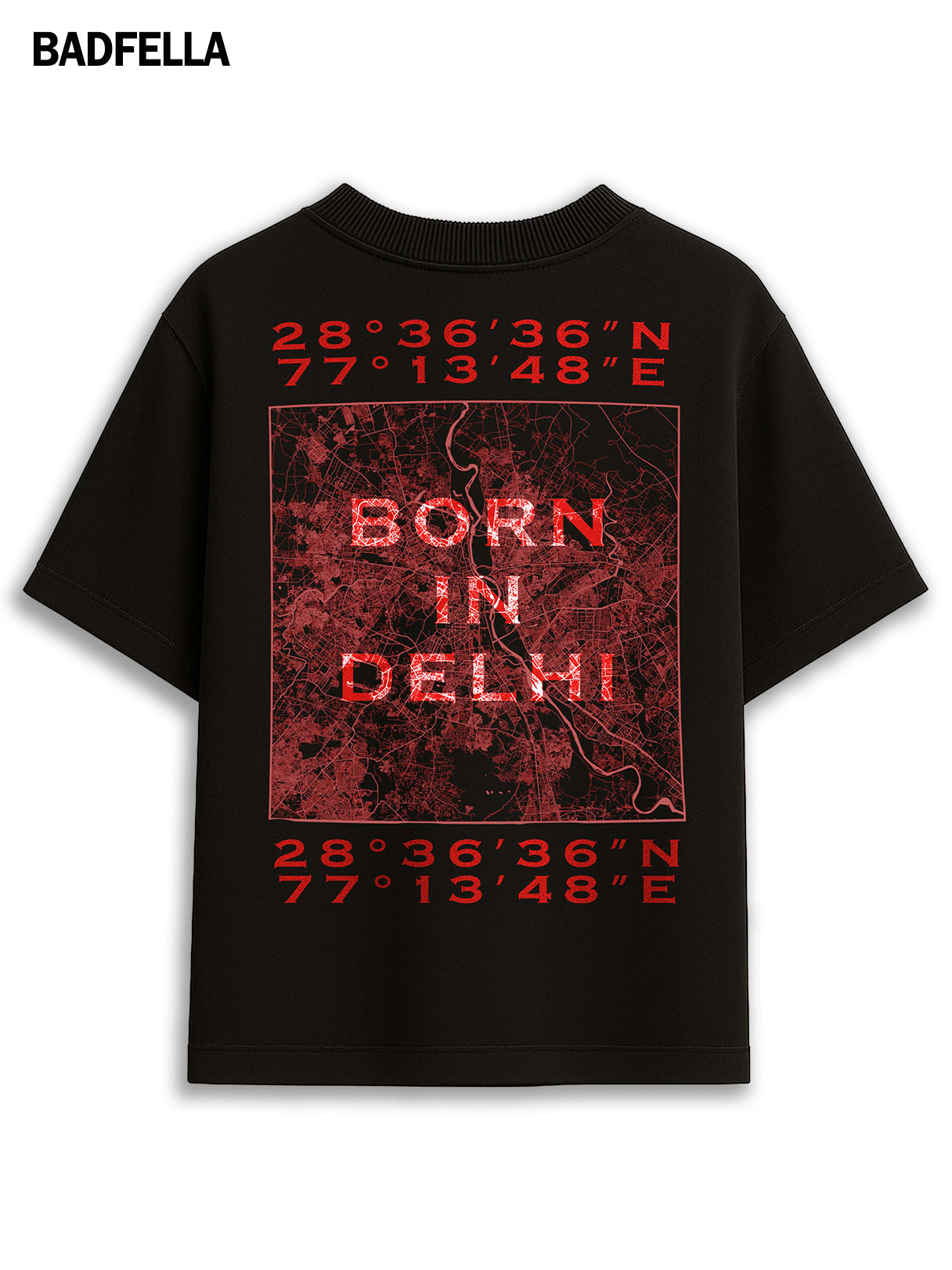 Born In Delhi Limited Edition Tee - Prime Fitz