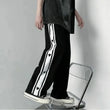 Aesthetic Heart-Print Baggy Track Pants – Unisex Streetwear Essential - Prime Fitz