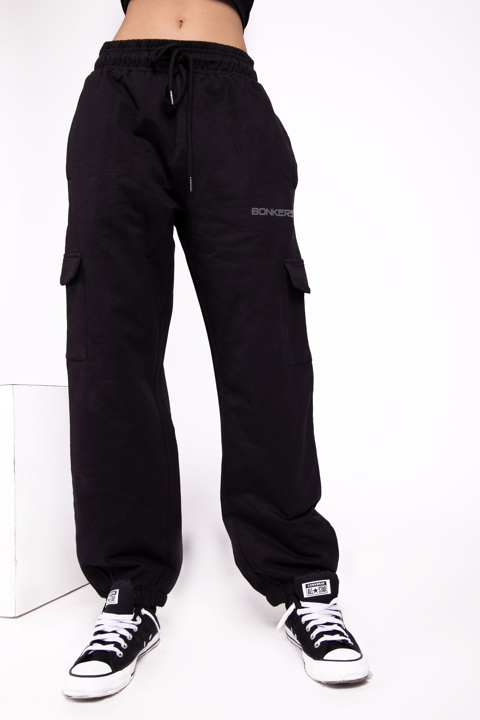 Black Cargo Pants - Prime Fitz
