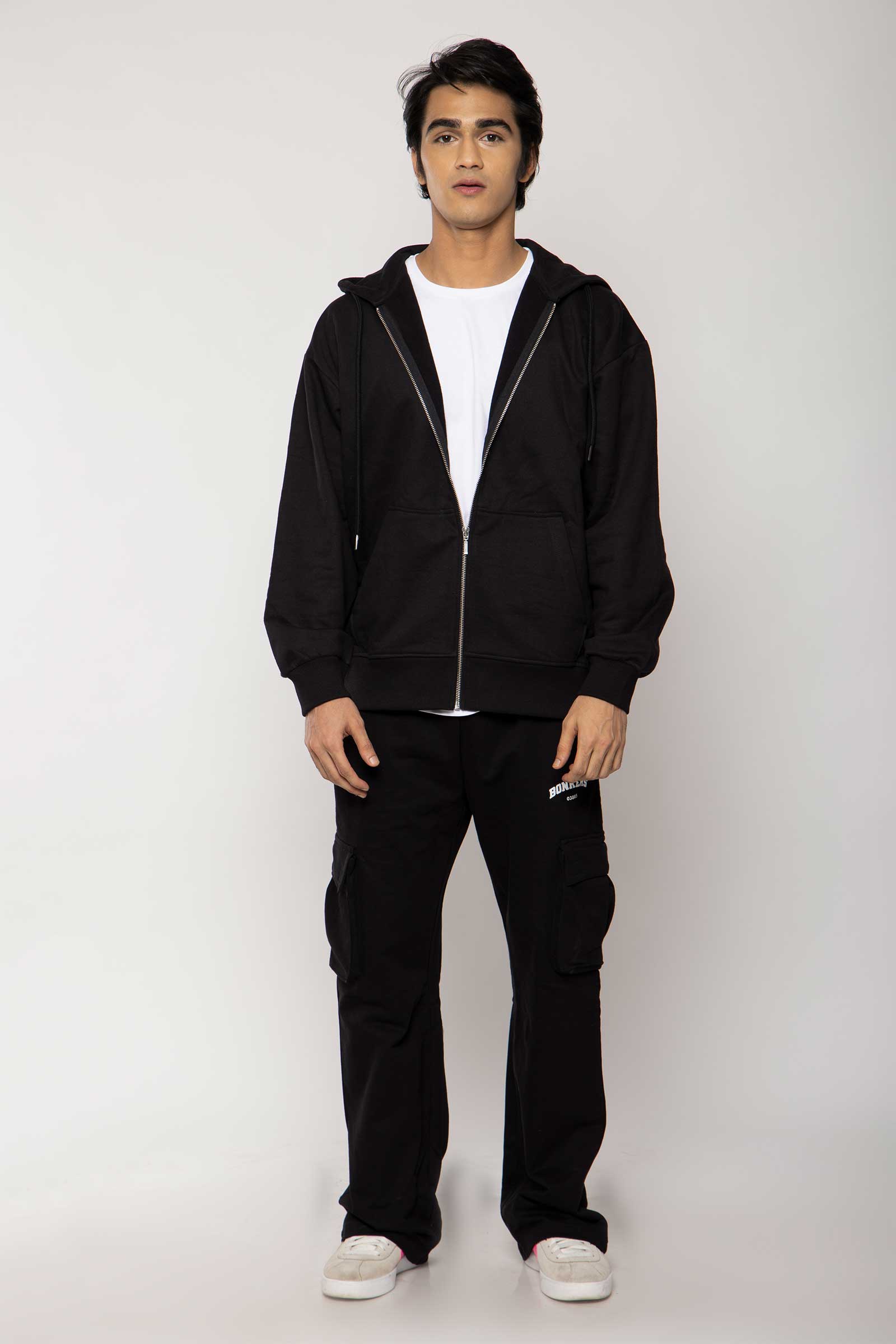 Black Oversized Zipper - Prime Fitz