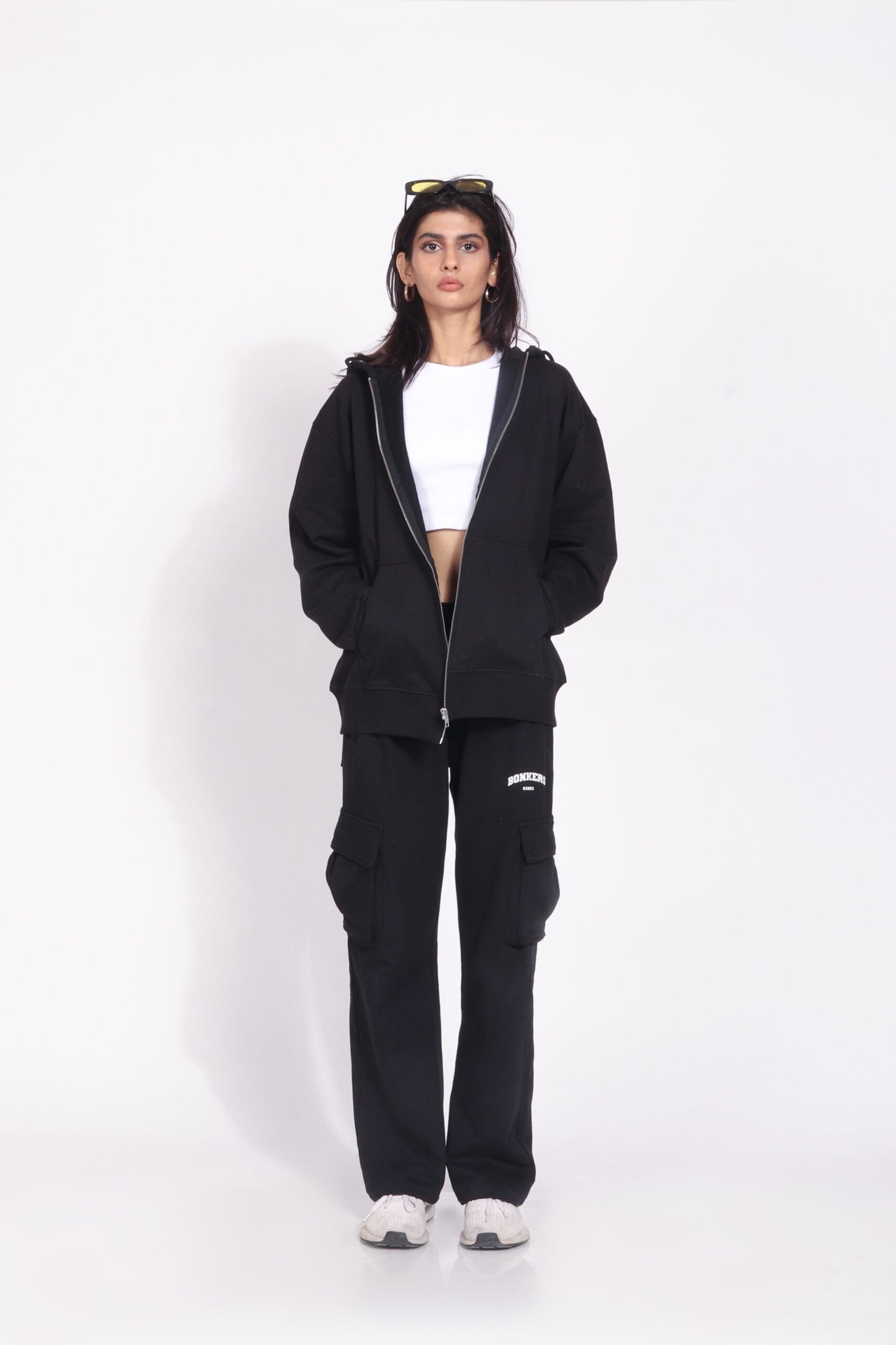 Black Oversized Zipper