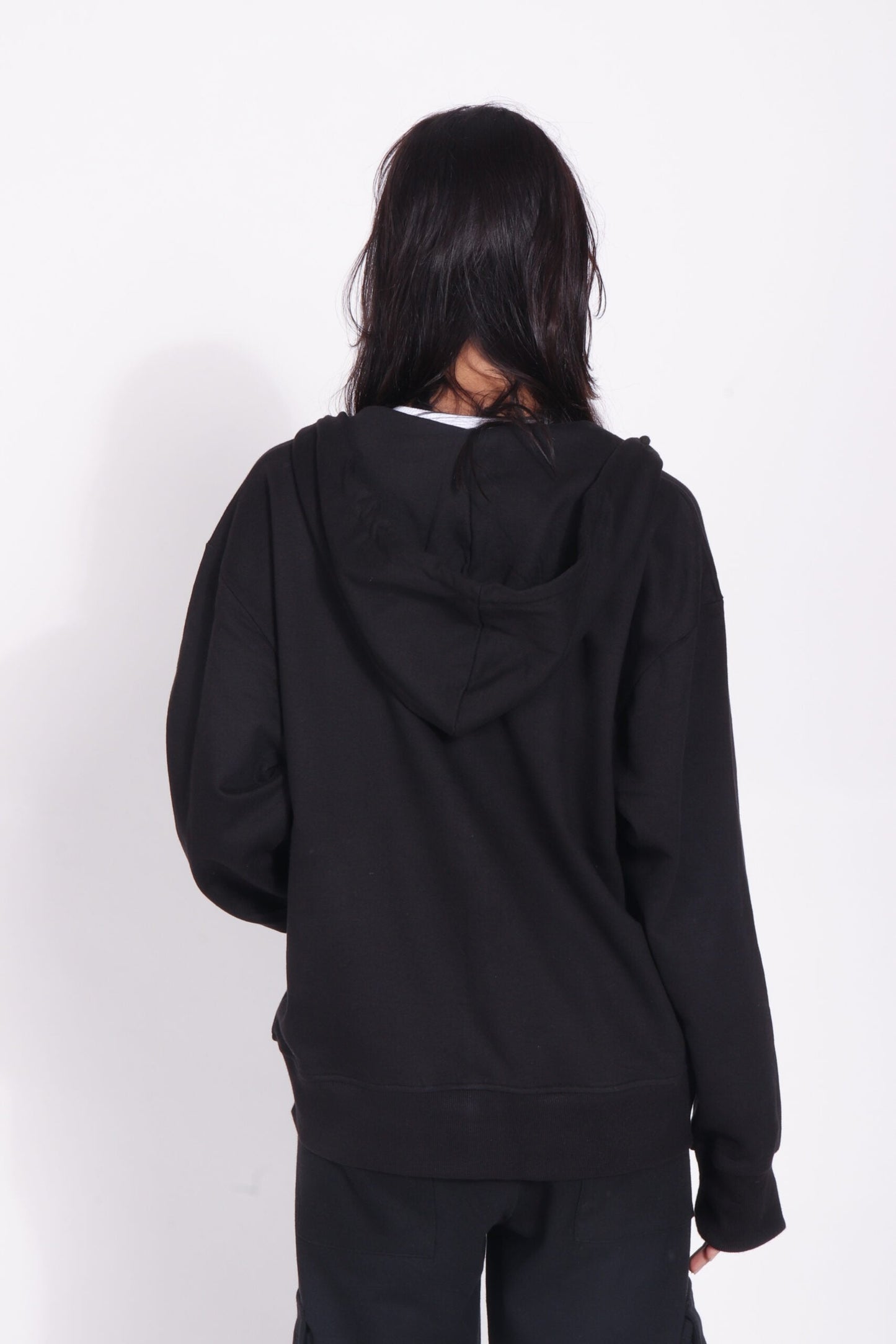 Black Oversized Zipper