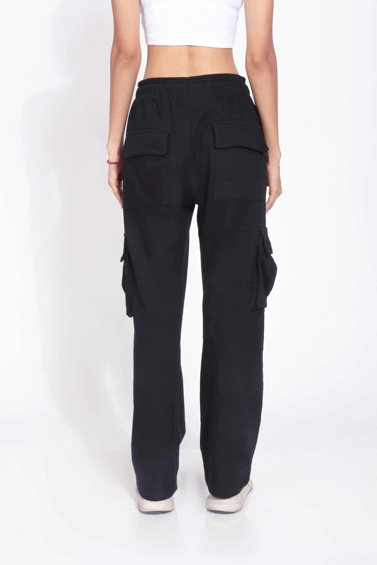 Black Utility Straight Fit Pant - Prime Fitz