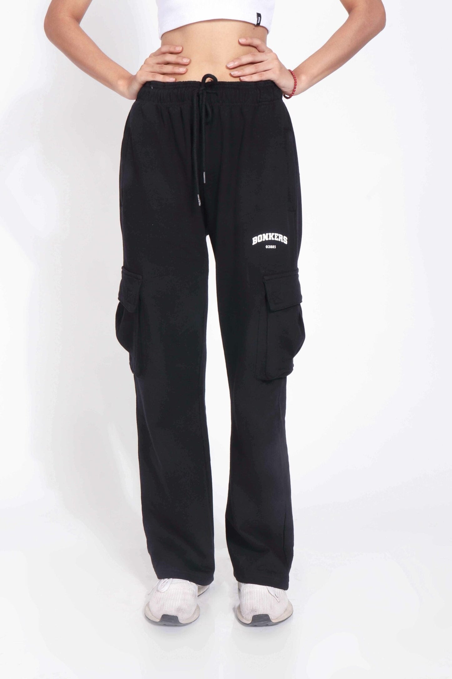 Black Utility Straight Fit Pant - Prime Fitz