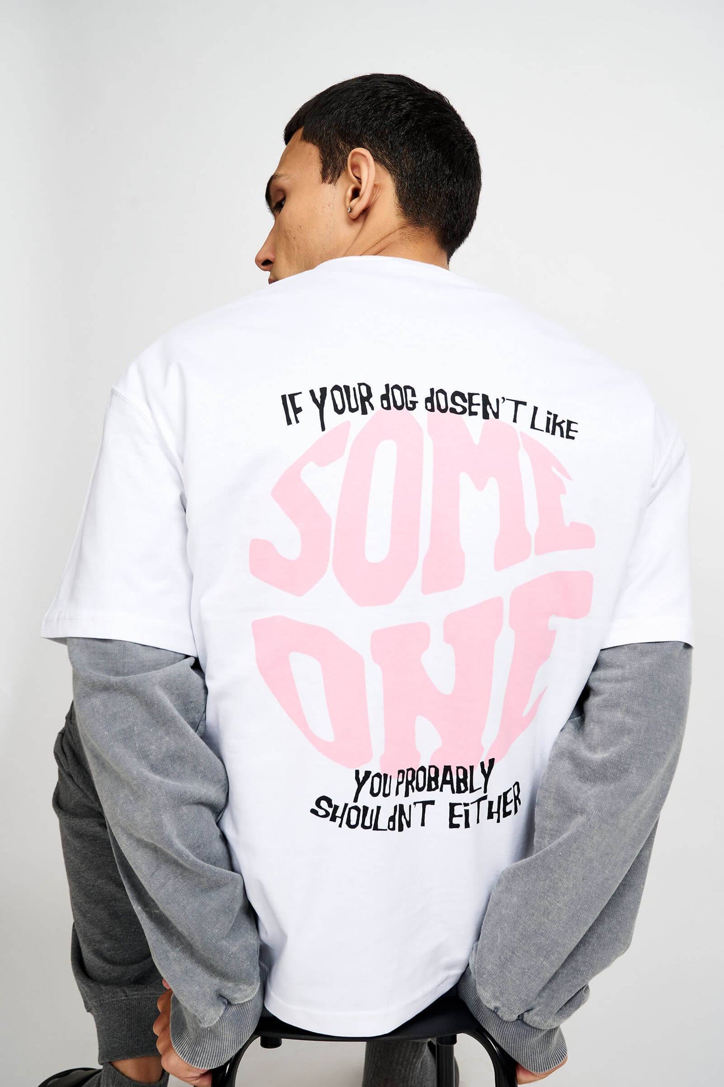 Bonkers Bulldog Oversized T-shirt