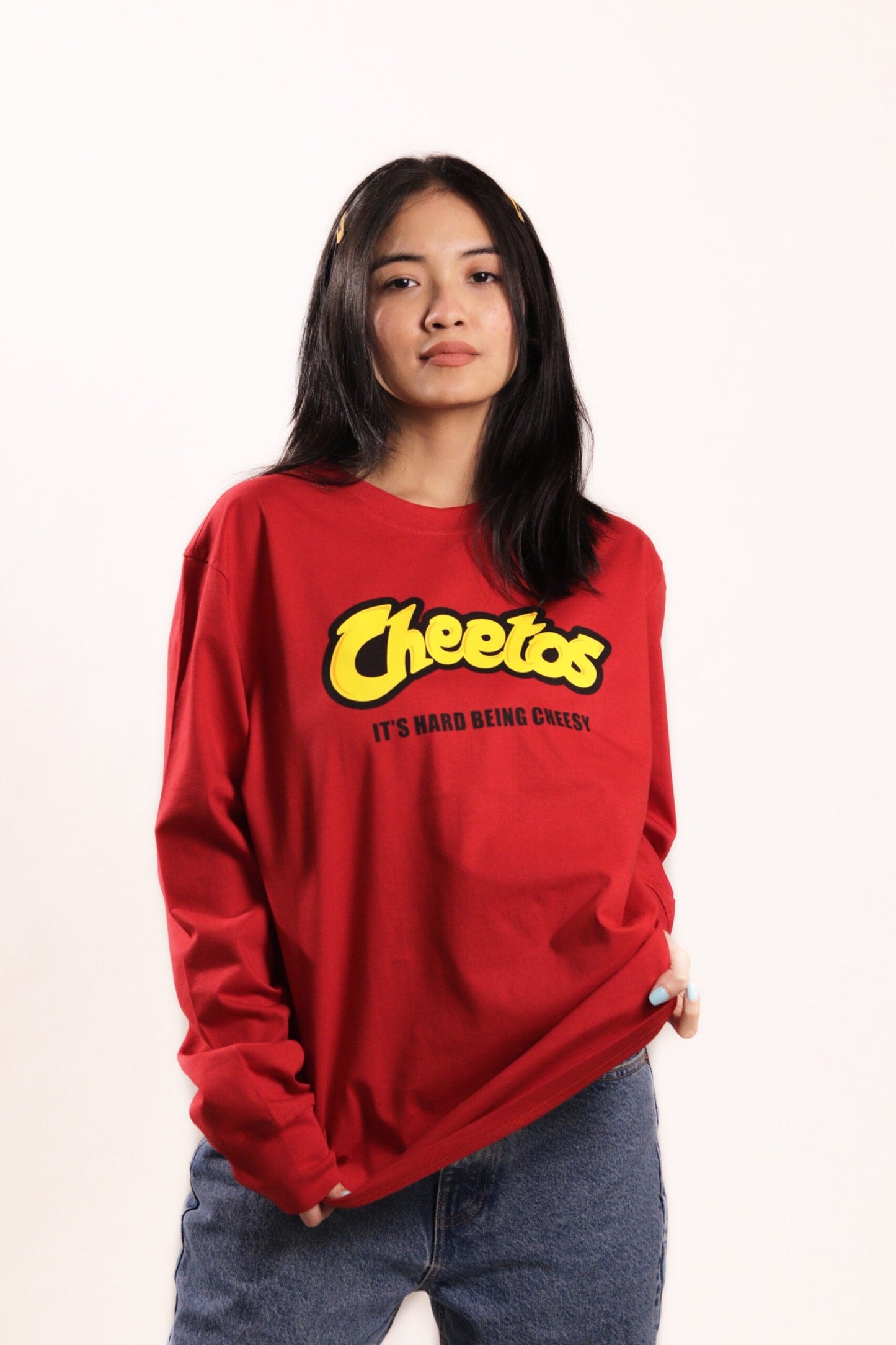 Cheetos Long-Sleeved Cotton T-Shirt - Prime Fitz
