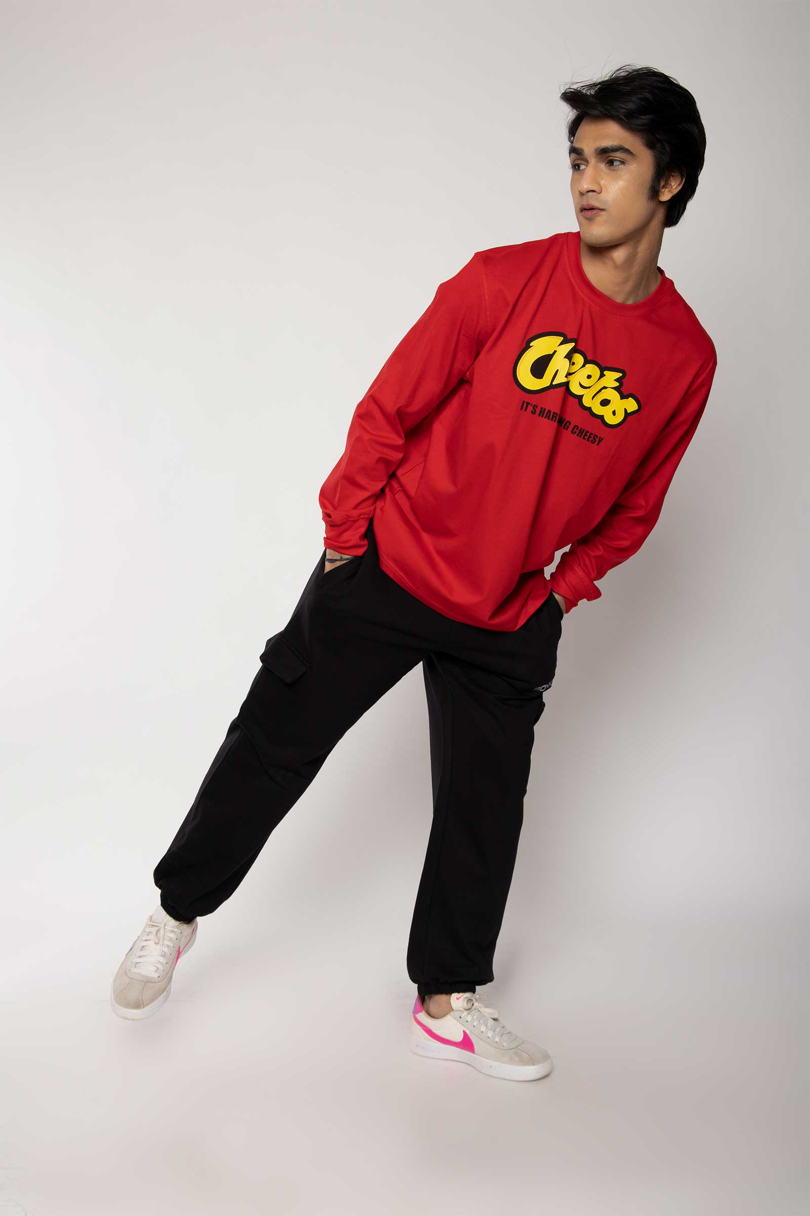 Cheetos Long-Sleeved Cotton T-Shirt - Prime Fitz
