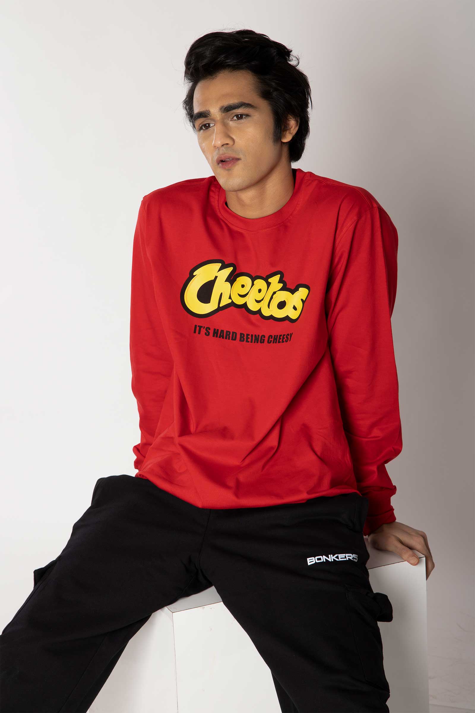 Cheetos Long-Sleeved Cotton T-Shirt - Prime Fitz