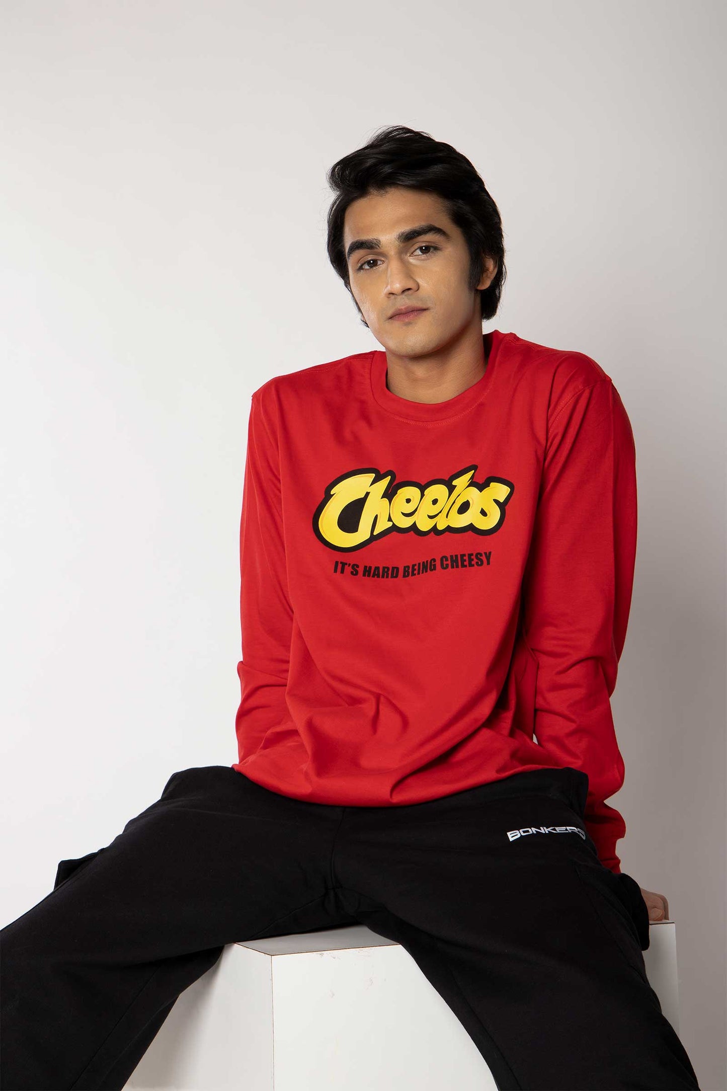 Cheetos Long-Sleeved Cotton T-Shirt - Prime Fitz
