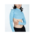 Second Skin Crop Top (Powder Blue)