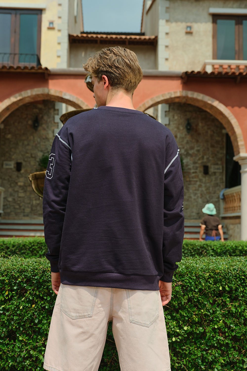 Deep Blue Bunny Sweatshirt