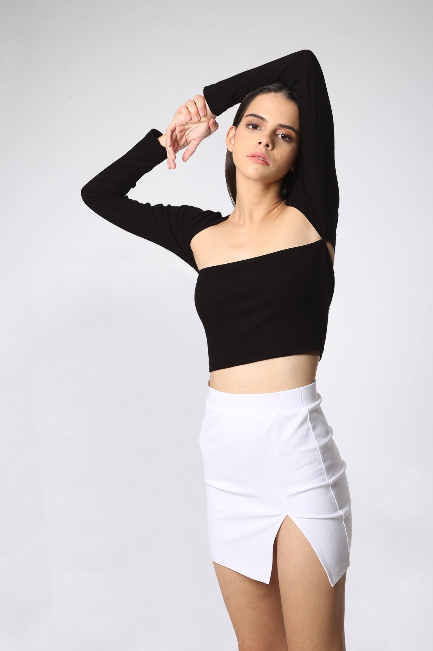 Delilah Square Neck Crop Top