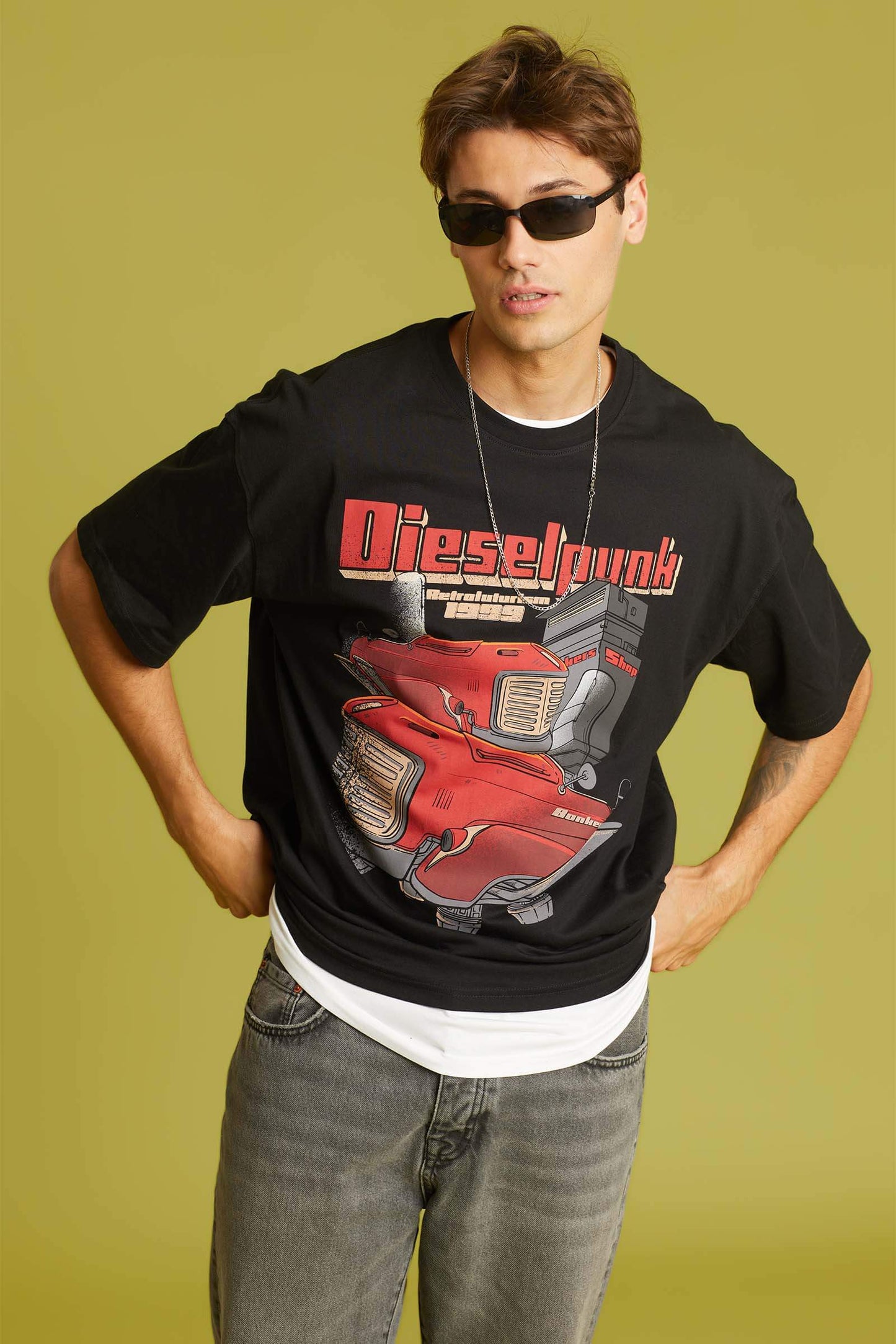 Diesel Punk Oversized T-shirt