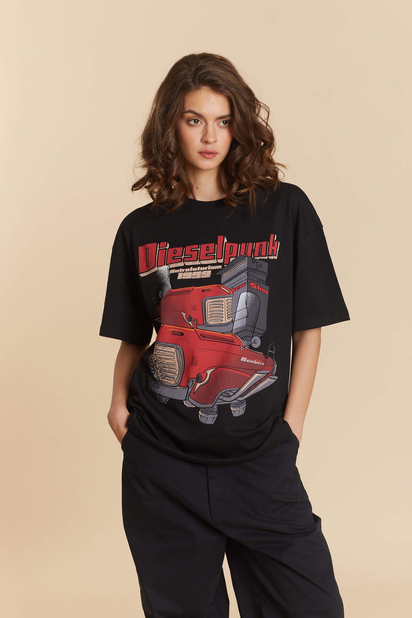 Diesel Punk Oversized T-shirt