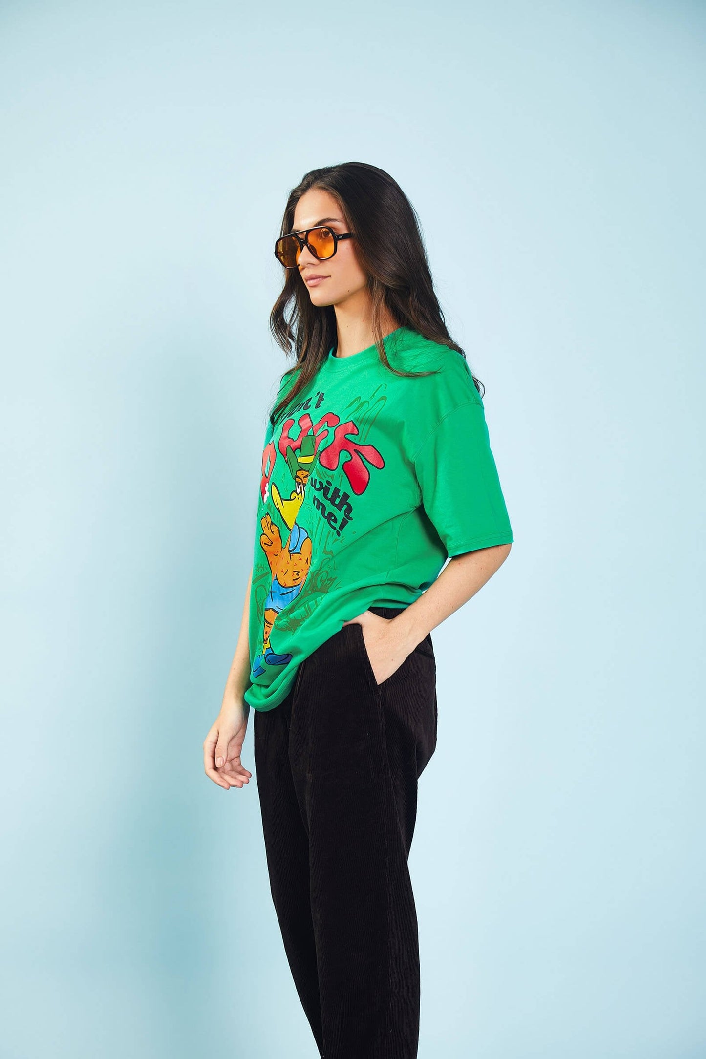 Don't Duck With Me Oversized T-Shirt