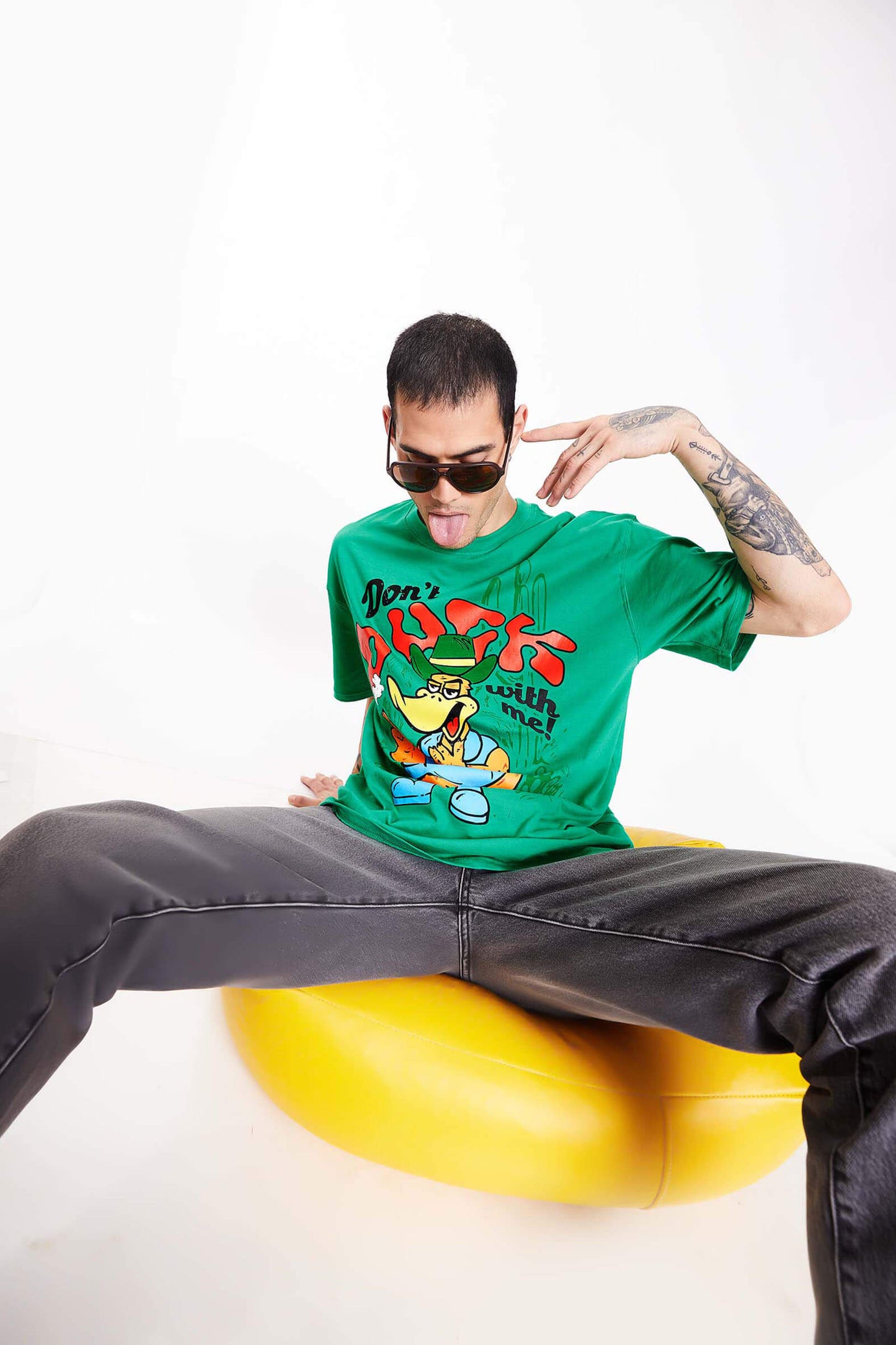 Don't Duck With Me Oversized T-Shirt