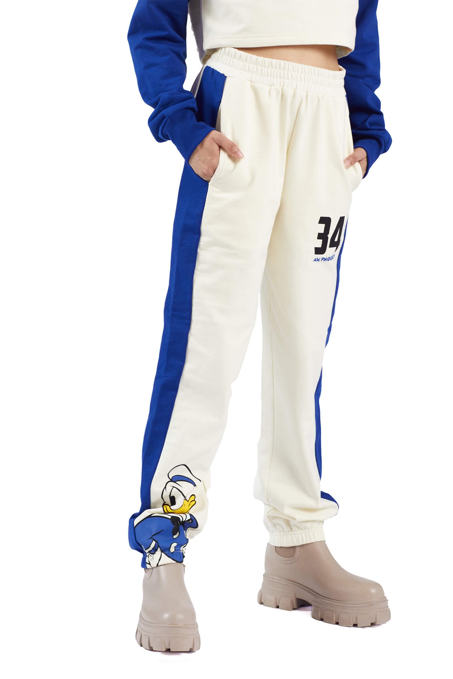 Donald Duck Double Coloured Up Co-ord Set