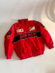 Red Ferrari F1 Racing Jacket – Unisex Streetwear Edition - Prime Fitz