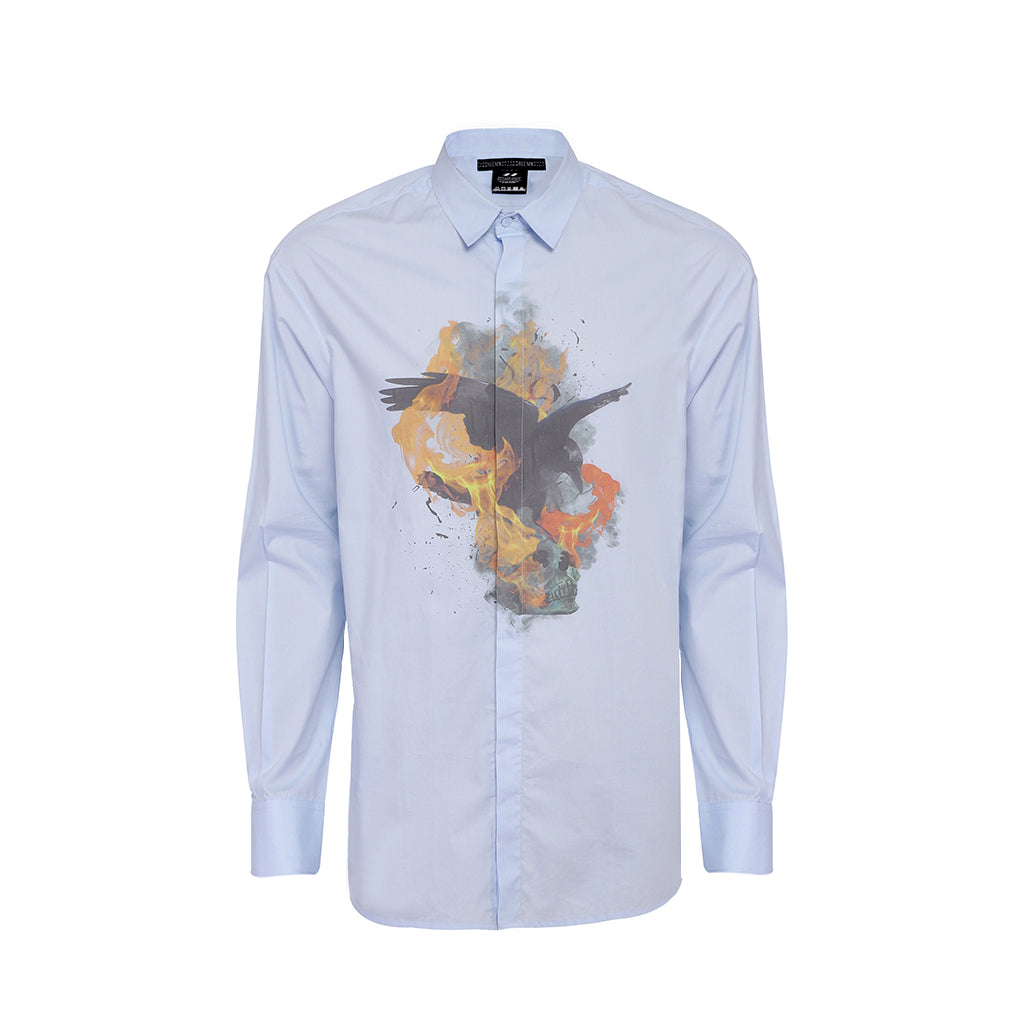 'Death' Print Shirt