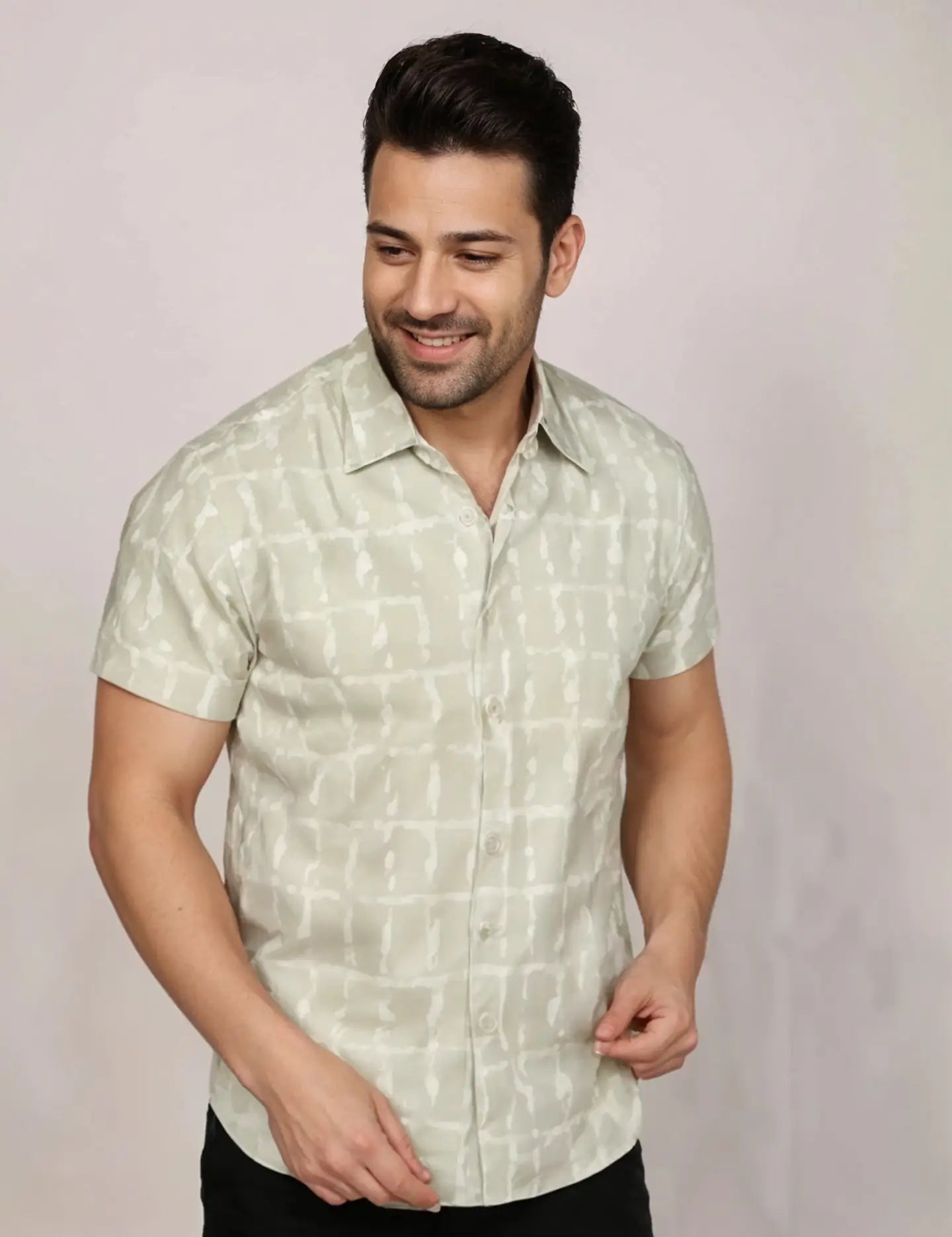 Pista Checks Men's Shirt Half Sleeves Exclusive Summer Edition - Prime Fitz