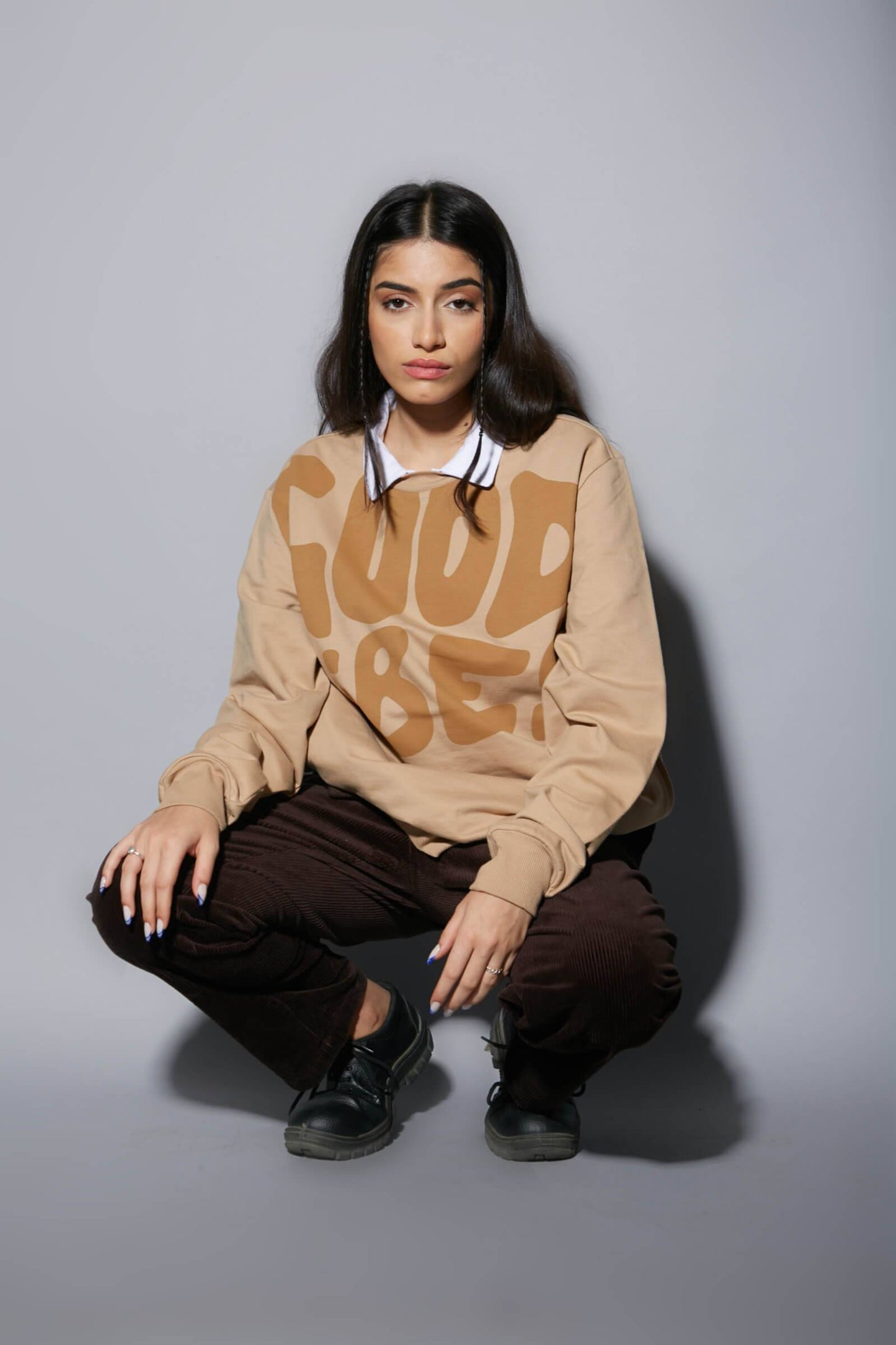 Good Vibes Oversized Heavyweight Sweatshirt