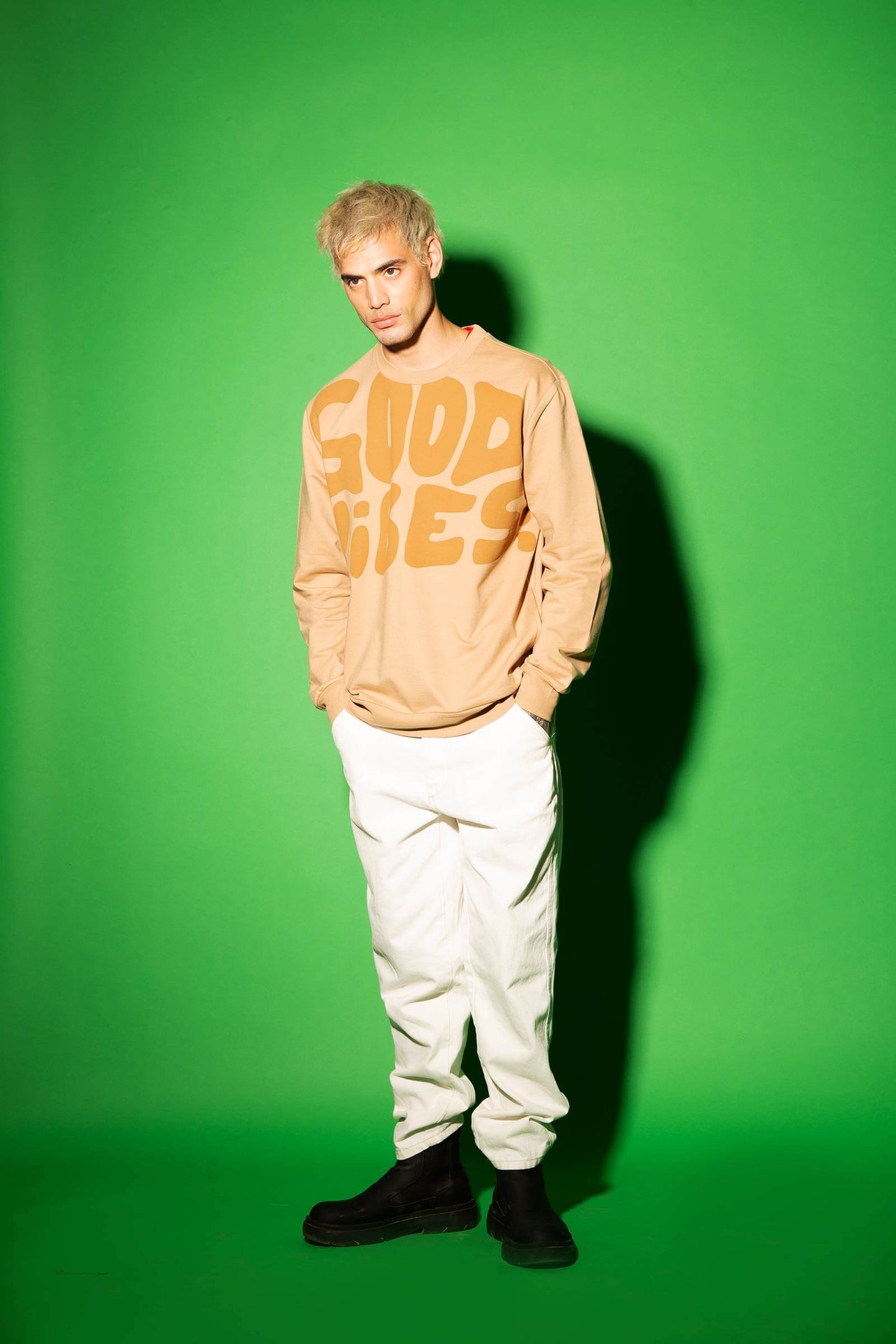 Good Vibes Oversized Heavyweight Sweatshirt