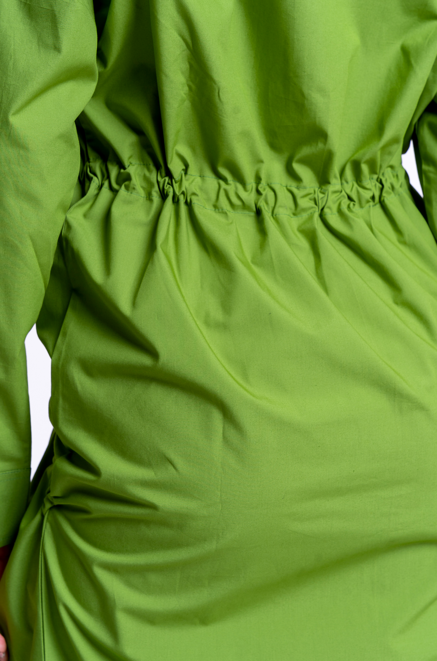 Drawstring Dress (Olive)