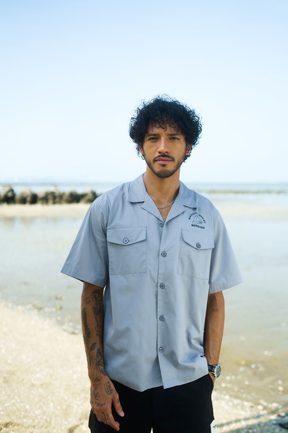 Grey Utility Heavyweight Shirt