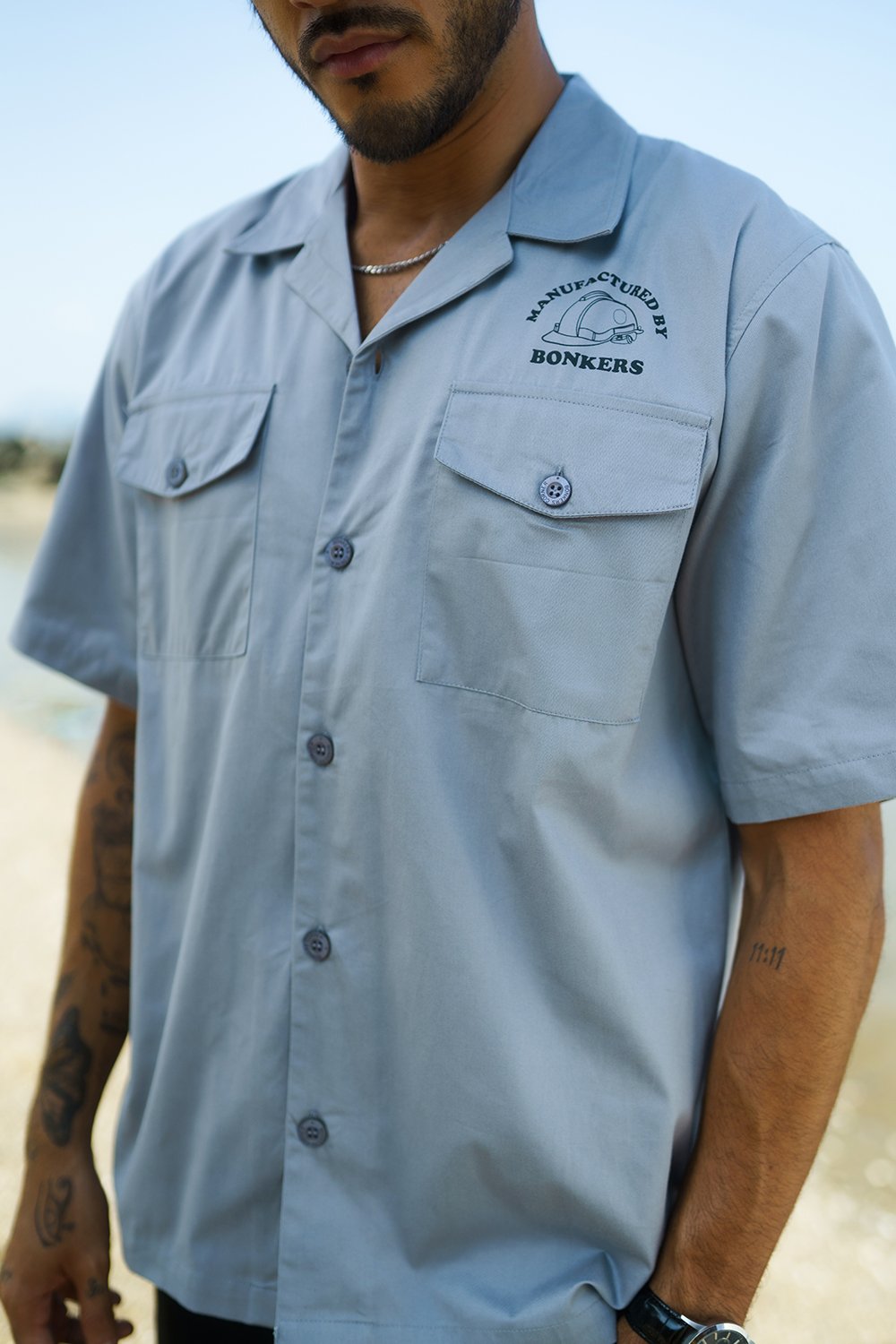 Grey Utility Heavyweight Shirt