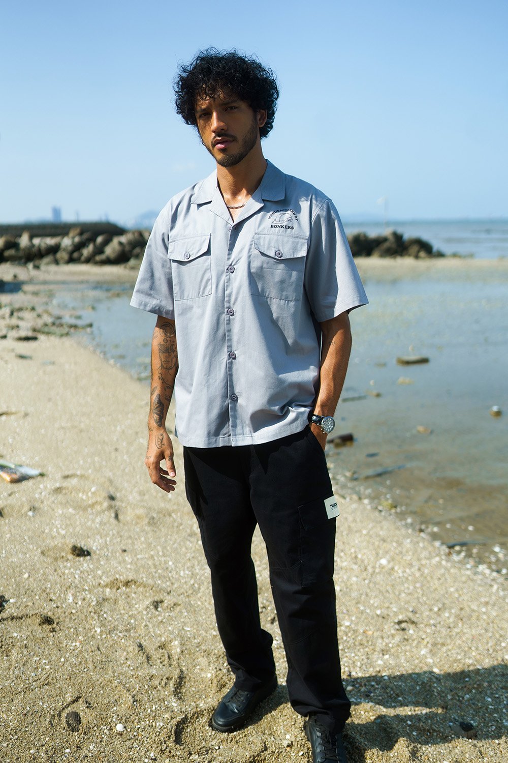 Grey Utility Heavyweight Shirt