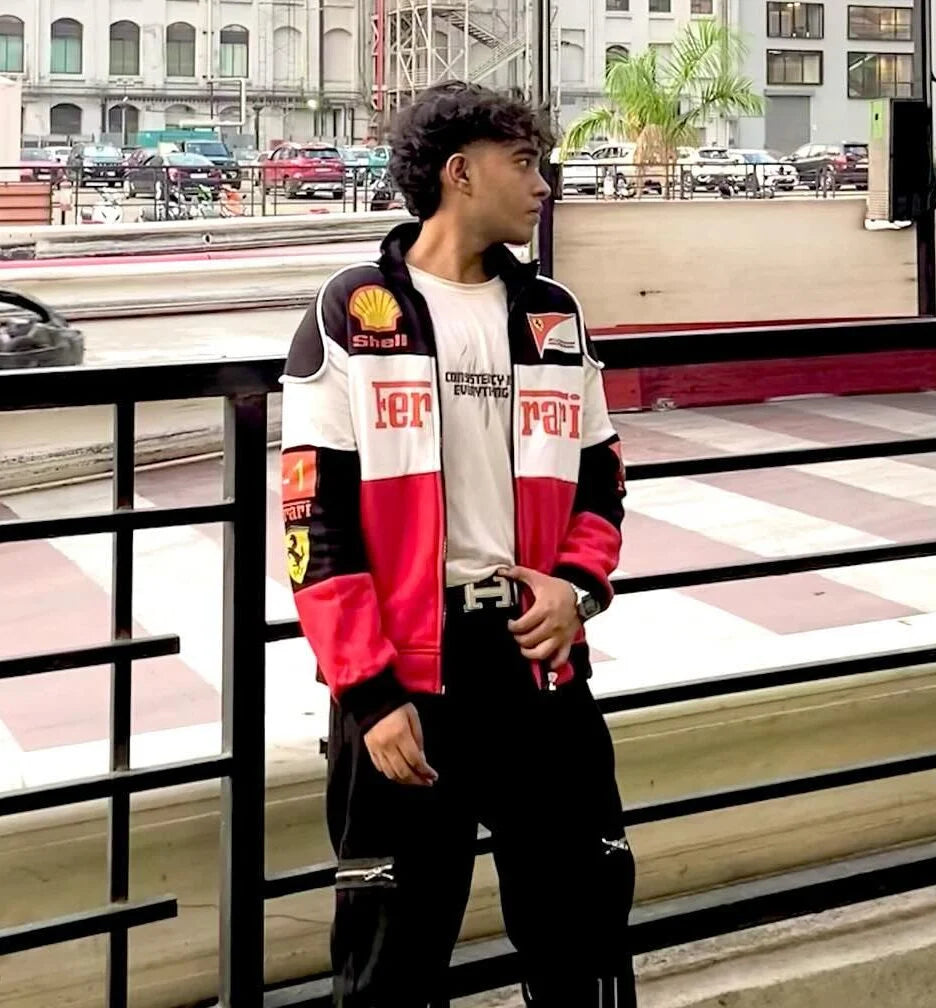 Vintage Ferrari F1 Racing Jacket – The Ultimate Statement of Motorsport Style Vintage - Prime Fitz