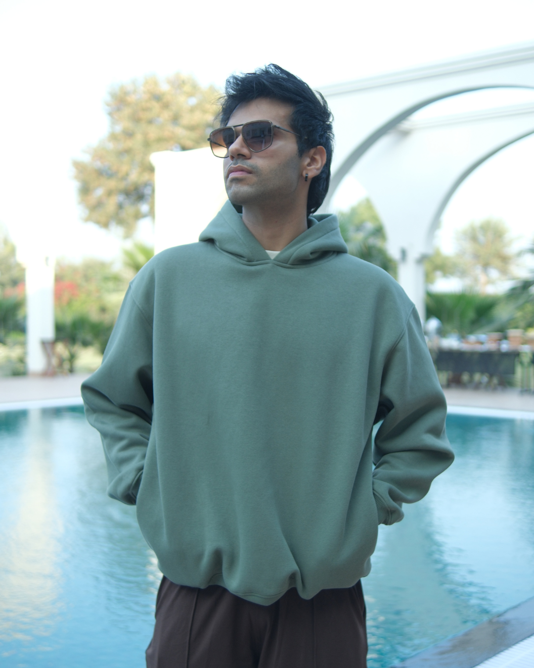 Everyday Hoodie - Avocado Green