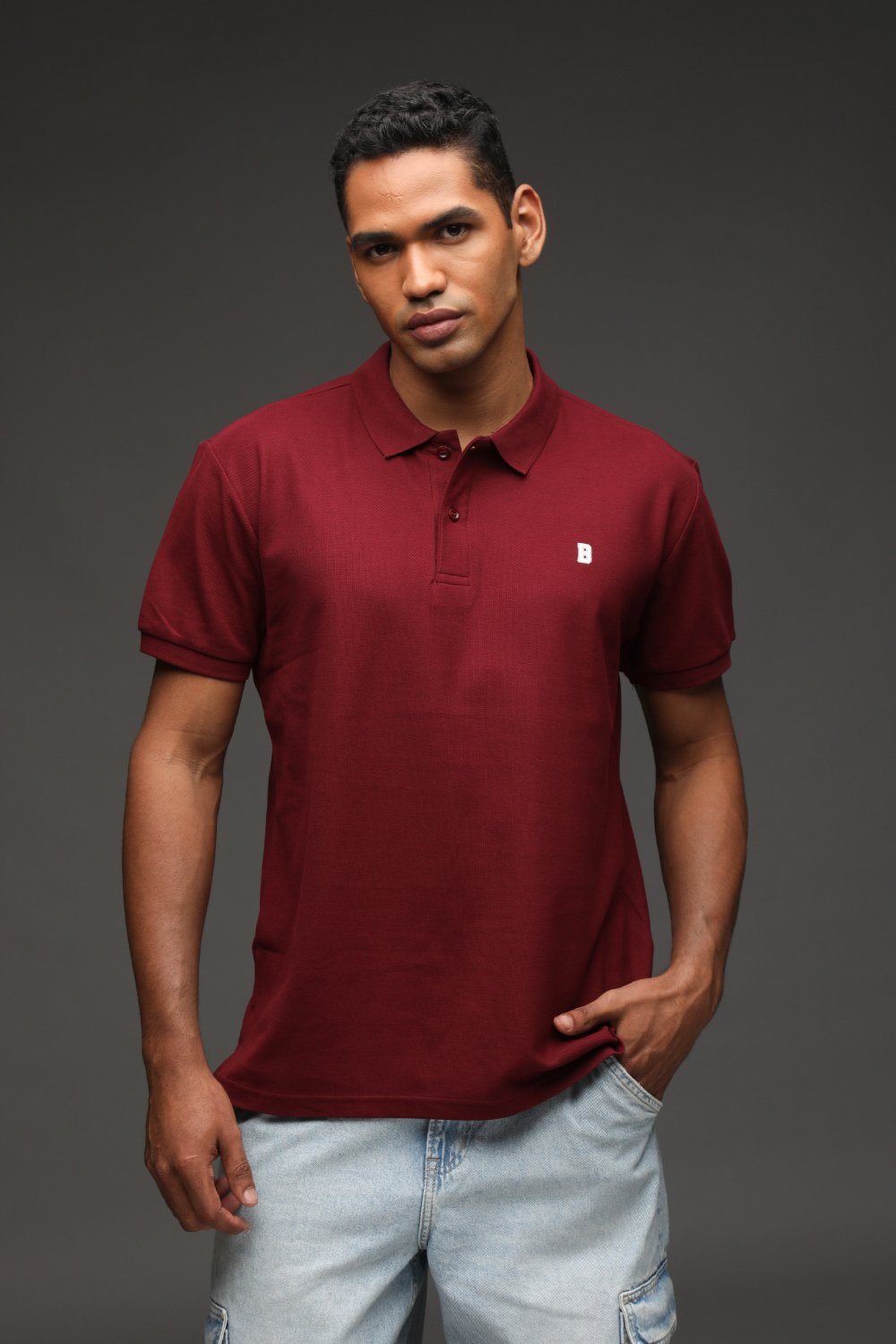 Maroon Polo - Prime Fitz